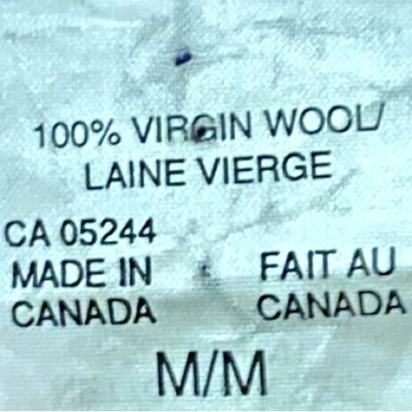 Vintage CG boiled wool zip-up liner vest - Picture 7 of 9